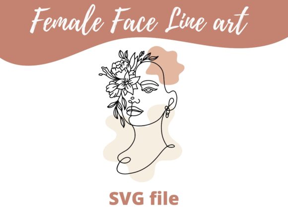 Female-Face-line-art-SVG-Boho-women-SVG-Graphics-27591085-1-1-580x435