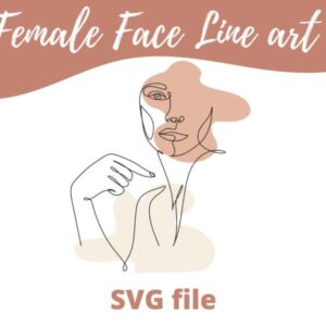 Boho Face Drawing Cricut File